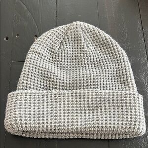 Wilsons Leather Gray Knit Beanie
